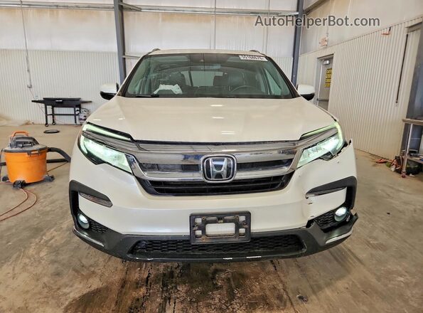 5FNYF6H91KB002982 2019 HONDA PILOT White Vista frontal
