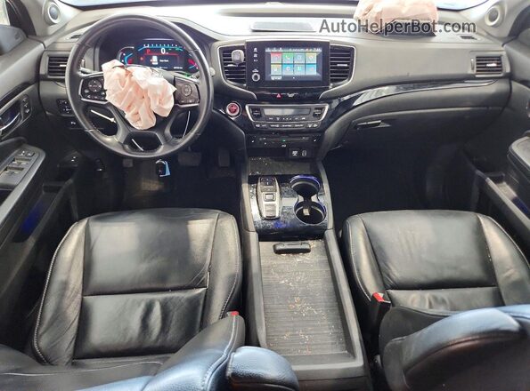 5FNYF6H91KB002982 2019 HONDA PILOT White Vista del salpicadero