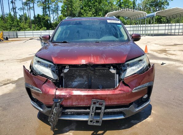 5FNYF6H91KB079657 2019 HONDA PILOT Burgundy Vista frontal