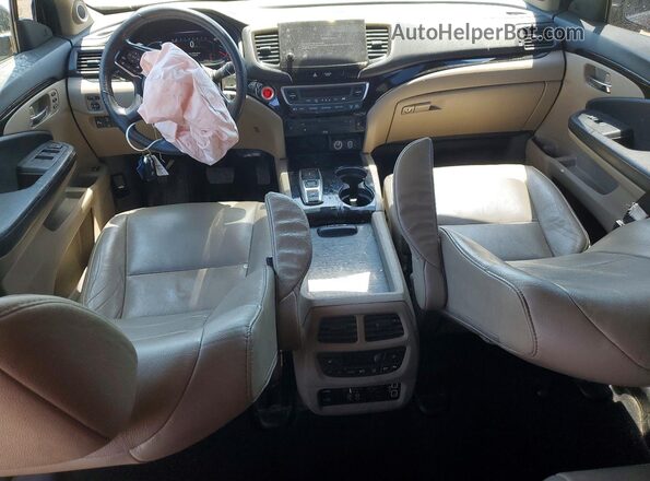 5FNYF6H91KB079657 2019 HONDA PILOT Burgundy Vista del salpicadero