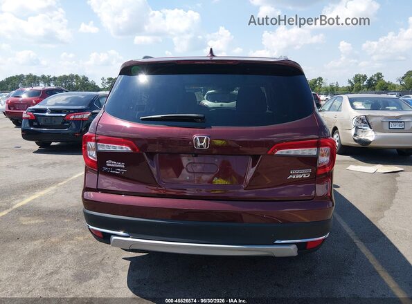 5FNYF6H91NB012237 2022 HONDA PILOT Red 
