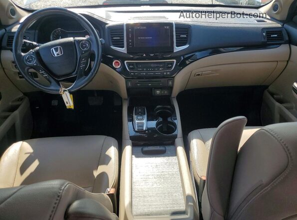 5FNYF6H92HB043260 2017 HONDA PILOT White Vista del salpicadero