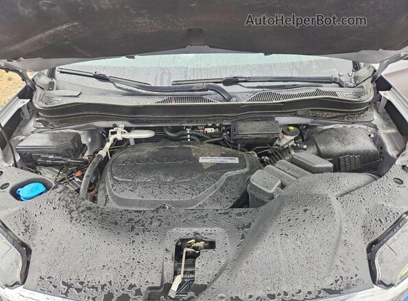 5FNYF6H92HB104798 2017 HONDA PILOT Silver Vista del compartimento del motor