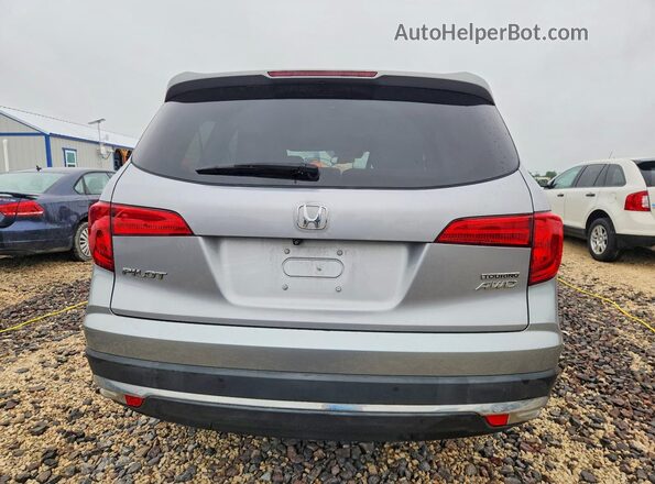 5FNYF6H92HB104798 2017 HONDA PILOT Silver Vista trasera