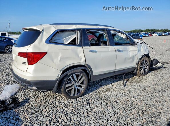 5FNYF6H92JB051817 2018 HONDA PILOT White Trasero derecho