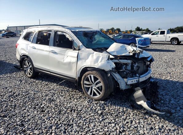 5FNYF6H92JB051817 2018 HONDA PILOT White Delantero derecho
