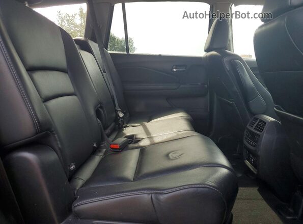 5FNYF6H92KB019161 2019 HONDA PILOT Gray Widok wnętrza z tyłu