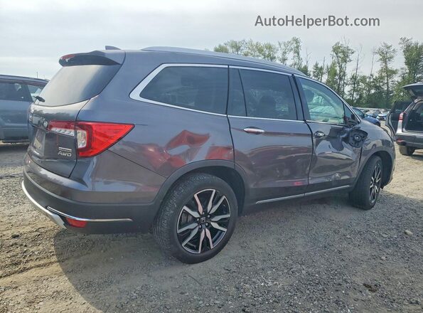 5FNYF6H92KB019161 2019 HONDA PILOT Gray Tył prawy