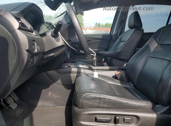 5FNYF6H92KB019161 2019 HONDA PILOT Gray Widok wnętrza z przodu