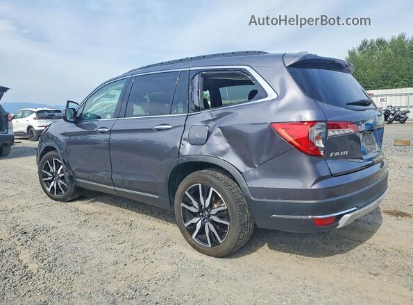 5FNYF6H92KB019161 2019 HONDA PILOT Gray Tył lewy