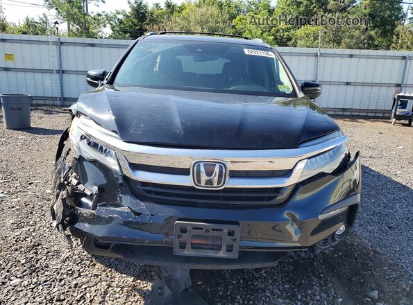 5FNYF6H92KB095365 2019 HONDA PILOT Blue Widok z przodu