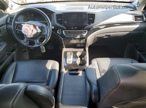 5FNYF6H92KB095365 2019 HONDA PILOT Blue Widok deski rozdzielczej
