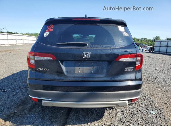 5FNYF6H92KB095365 2019 HONDA PILOT Blue Widok z tyłu