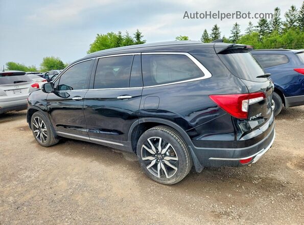 5FNYF6H92MB502992 2021 HONDA PILOT Black უკანა მარცხენა