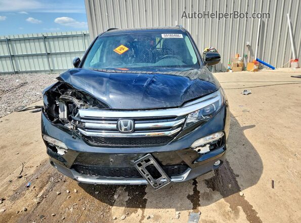 5FNYF6H93HB058432 2017 HONDA PILOT Black Widok z przodu