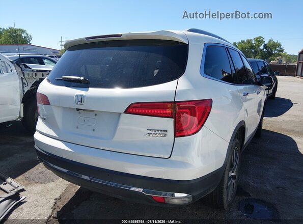 5FNYF6H93HB060598 2017 HONDA PILOT White Trasero derecho