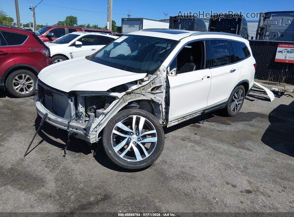 5FNYF6H93HB060598 2017 HONDA PILOT White Vista tres cuartos delantera izquierda