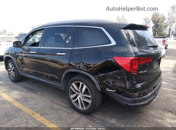 5FNYF6H93JB006417 2018 HONDA PILOT Black Rear left