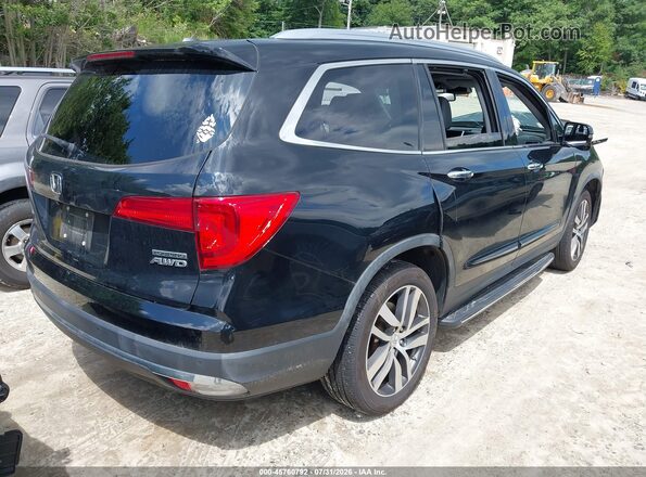 5FNYF6H94JB006359 2018 HONDA PILOT Black Tył prawy