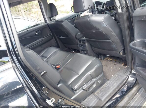 5FNYF6H94JB006359 2018 HONDA PILOT Black Widok naklejki z numerem VIN