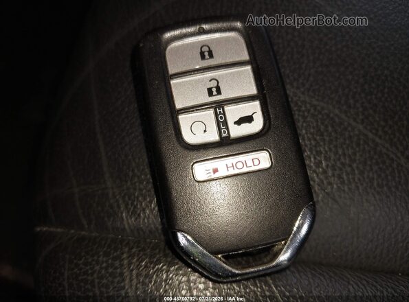 5FNYF6H94JB006359 2018 HONDA PILOT Black Widok deski rozdzielczej