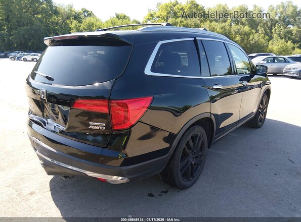 5FNYF6H94JB063547 2018 HONDA PILOT Черный Задняя правая четверть