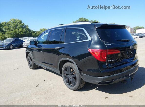 5FNYF6H94JB063547 2018 HONDA PILOT Черный Задняя левая четверть