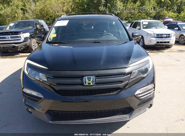 5FNYF6H94JB063547 2018 HONDA PILOT Черный Вид щитка приборов