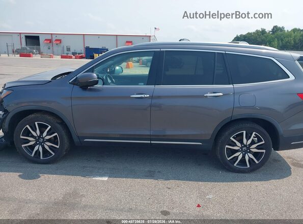 5FNYF6H95KB019512 2019 HONDA PILOT Gray 