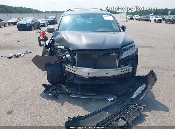 5FNYF6H95KB019512 2019 HONDA PILOT Gray Rear interior view