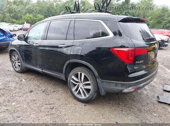 5FNYF6H96HB003120 2017 HONDA PILOT Black Задня ліва чверть