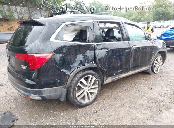 5FNYF6H96HB003120 2017 HONDA PILOT Black Задня права чверть