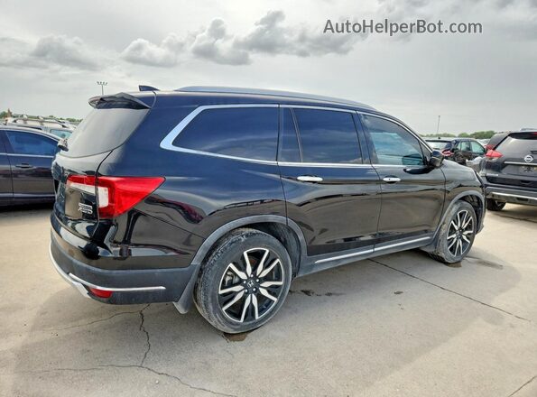5FNYF6H96KB019549 2019 HONDA PILOT Black Tył prawy