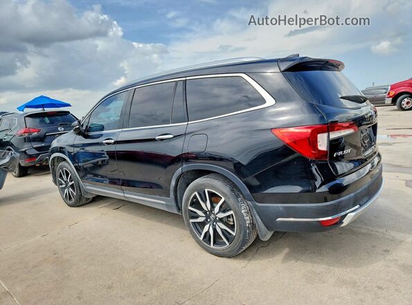 5FNYF6H96KB019549 2019 HONDA PILOT Black Tył lewy