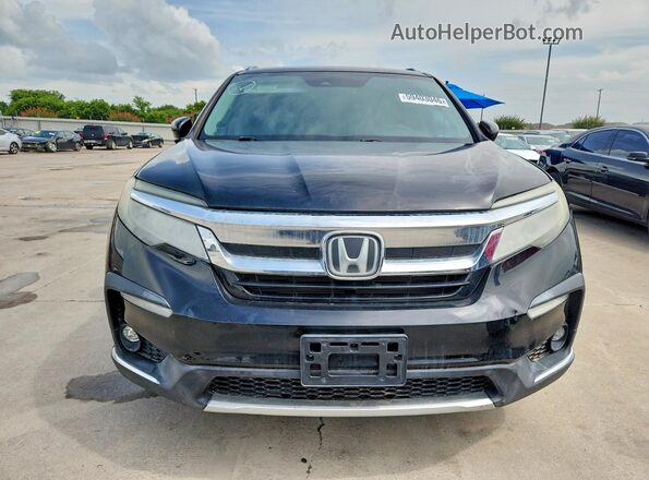5FNYF6H96KB019549 2019 HONDA PILOT Black Widok z przodu