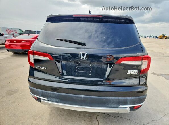 5FNYF6H96KB019549 2019 HONDA PILOT Black Widok z tyłu