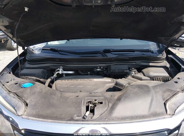 5FNYF6H97HB046980 2017 HONDA PILOT Light Blue Widok z tyłu