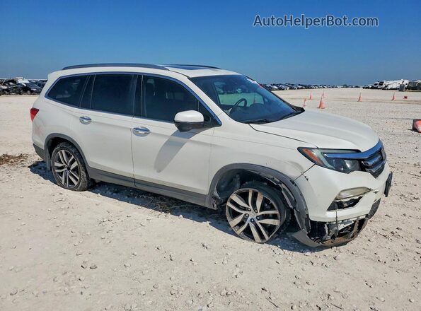 5FNYF6H98HB006018 2017 HONDA PILOT White Przód prawy