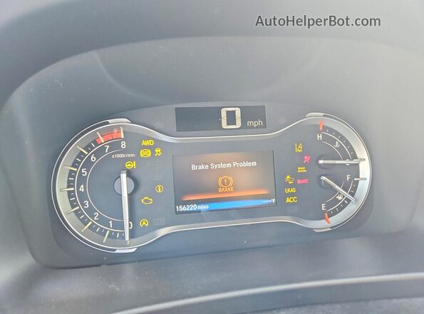 5FNYF6H98HB009243 2017 HONDA PILOT Blue Vista del cuadro de instrumentos