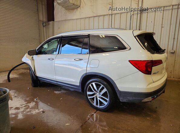 5FNYF6H98JB010463 2018 HONDA PILOT Белый Задняя левая четверть