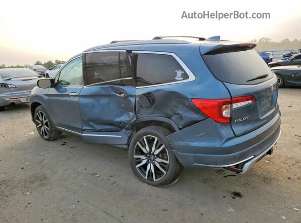 5FNYF6H98LB041845 2020 HONDA PILOT Blue Հետևի ձախ