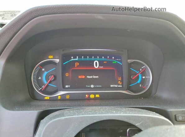 5FNYF6H98LB041845 2020 HONDA PILOT Blue Սարքավորումների վահանակի տեսք
