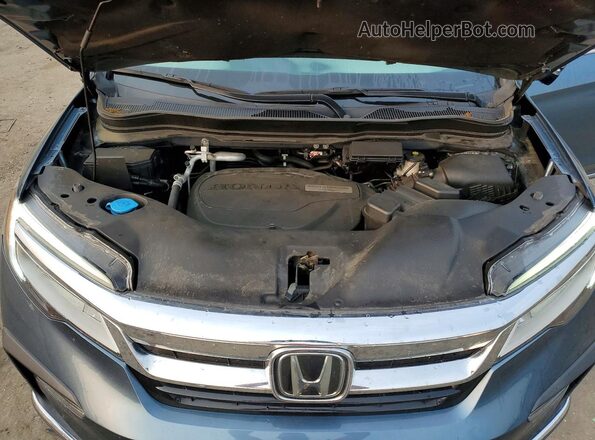 5FNYF6H98LB041845 2020 HONDA PILOT Blue Շարժիչի բաժամունքի տեսք
