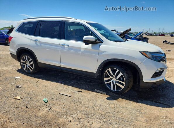 5FNYF6H99JB036201 2018 HONDA PILOT White Передня права чверть