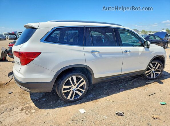 5FNYF6H99JB036201 2018 HONDA PILOT White Задня права чверть