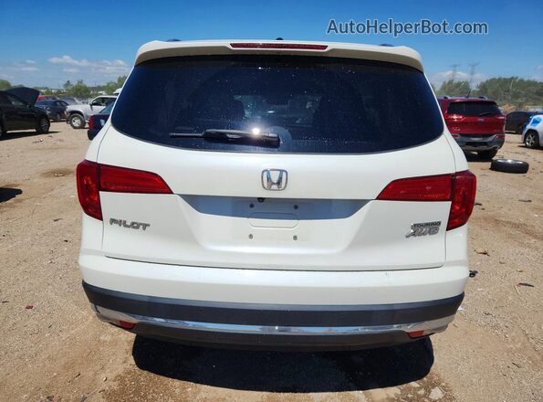 5FNYF6H99JB036201 2018 HONDA PILOT White Вид ззаду