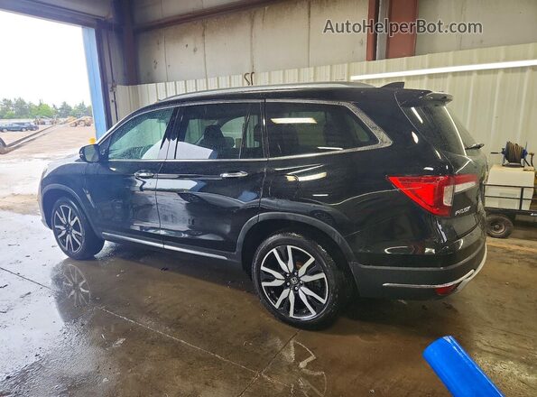 5FNYF6H99KB086615 2019 HONDA PILOT Black Հետևի ձախ