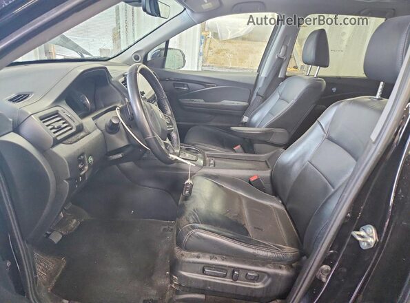 5FNYF6H99KB086615 2019 HONDA PILOT Black Սալոնի դիմացի տեսք