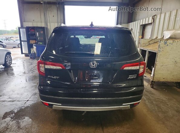 5FNYF6H99KB086615 2019 HONDA PILOT Black Հետևի տեսք