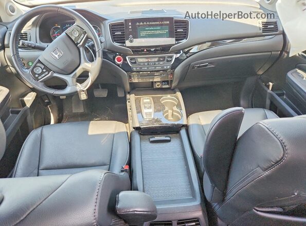5FNYF6H99MB051916 2021 HONDA PILOT White Widok deski rozdzielczej